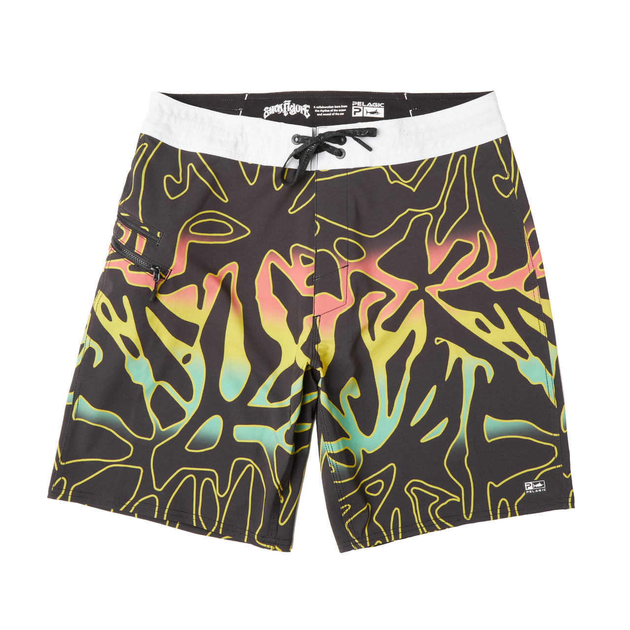 Stick Figure X Pelagic - Strike Boardshort