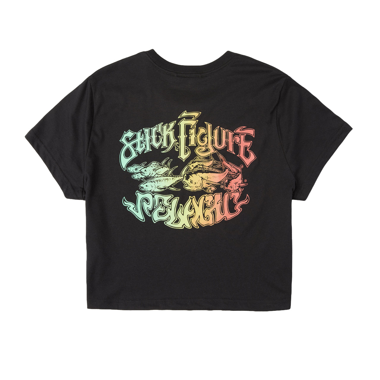 Stick Figure X Pelagic - Women's Chasin Cropped Tee