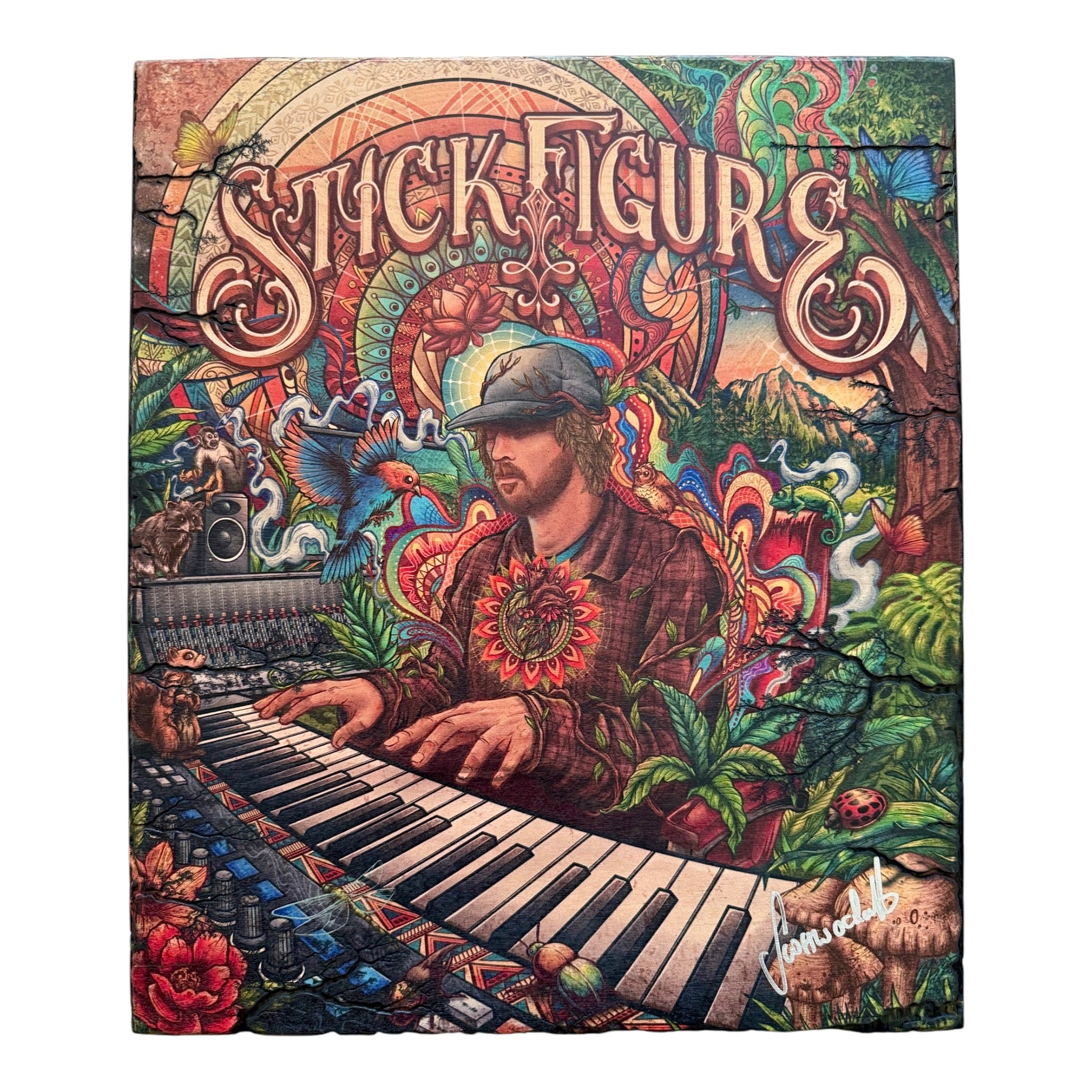 Limited Edition "Melodic Jungle" Electric Woodburn - Signed & Numbered (Shipping Included)