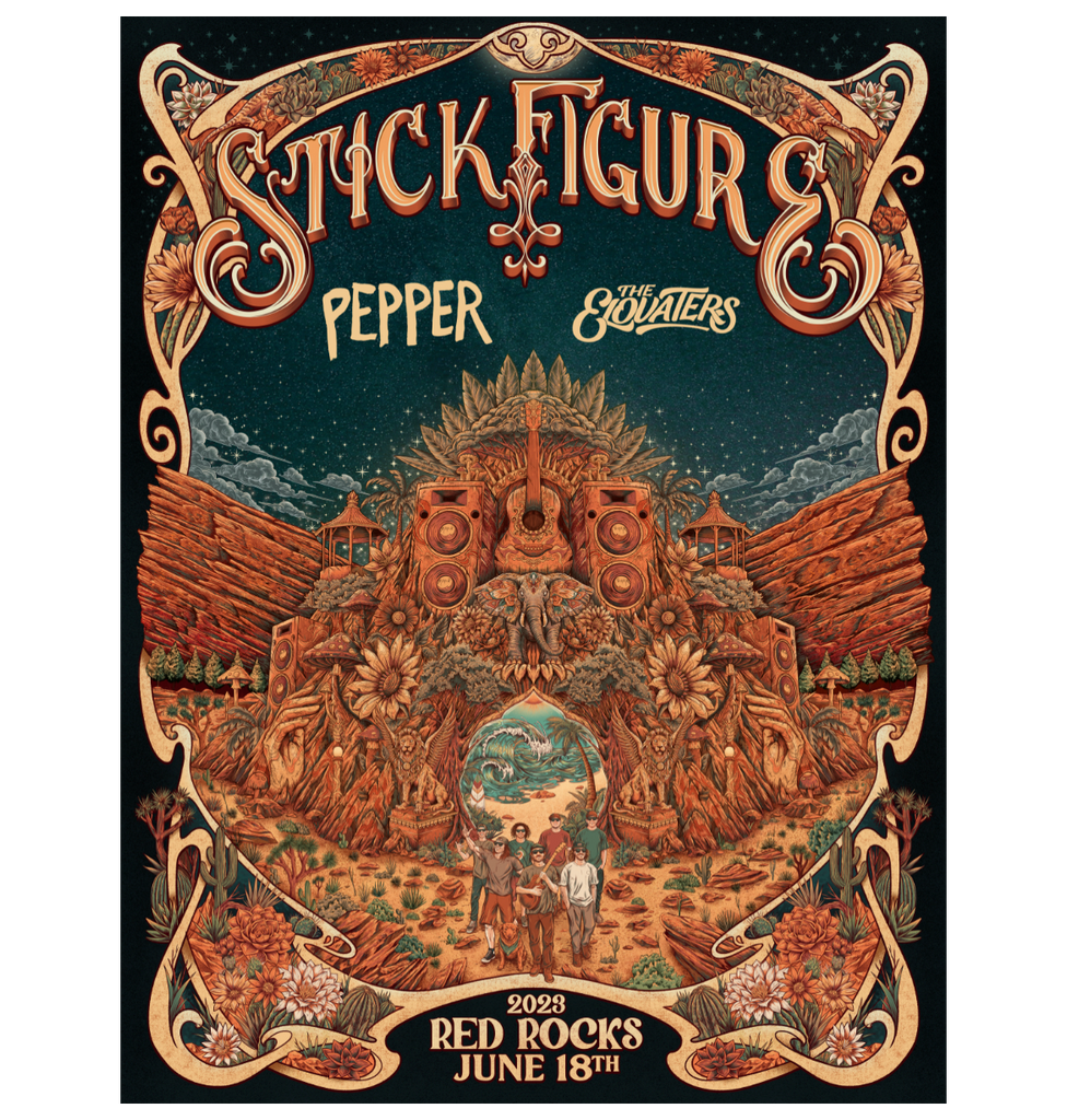 2023 Red Rocks 6 18 2023 Poster StickFigureStore 2023-red-rocks-6-18-2023-poster-stickfigurestore