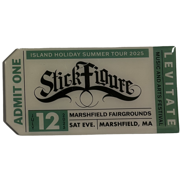 Ticket Stub Magnet
