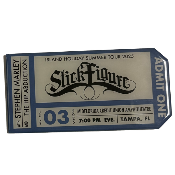 Ticket Stub Magnet