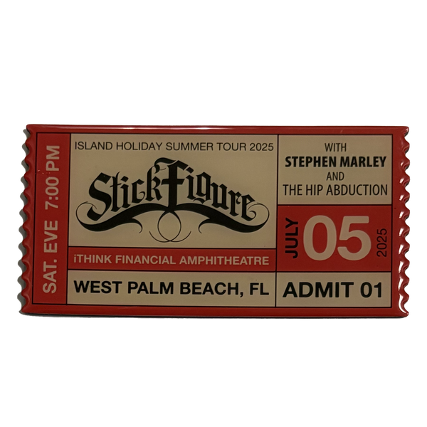 Ticket Stub Magnet