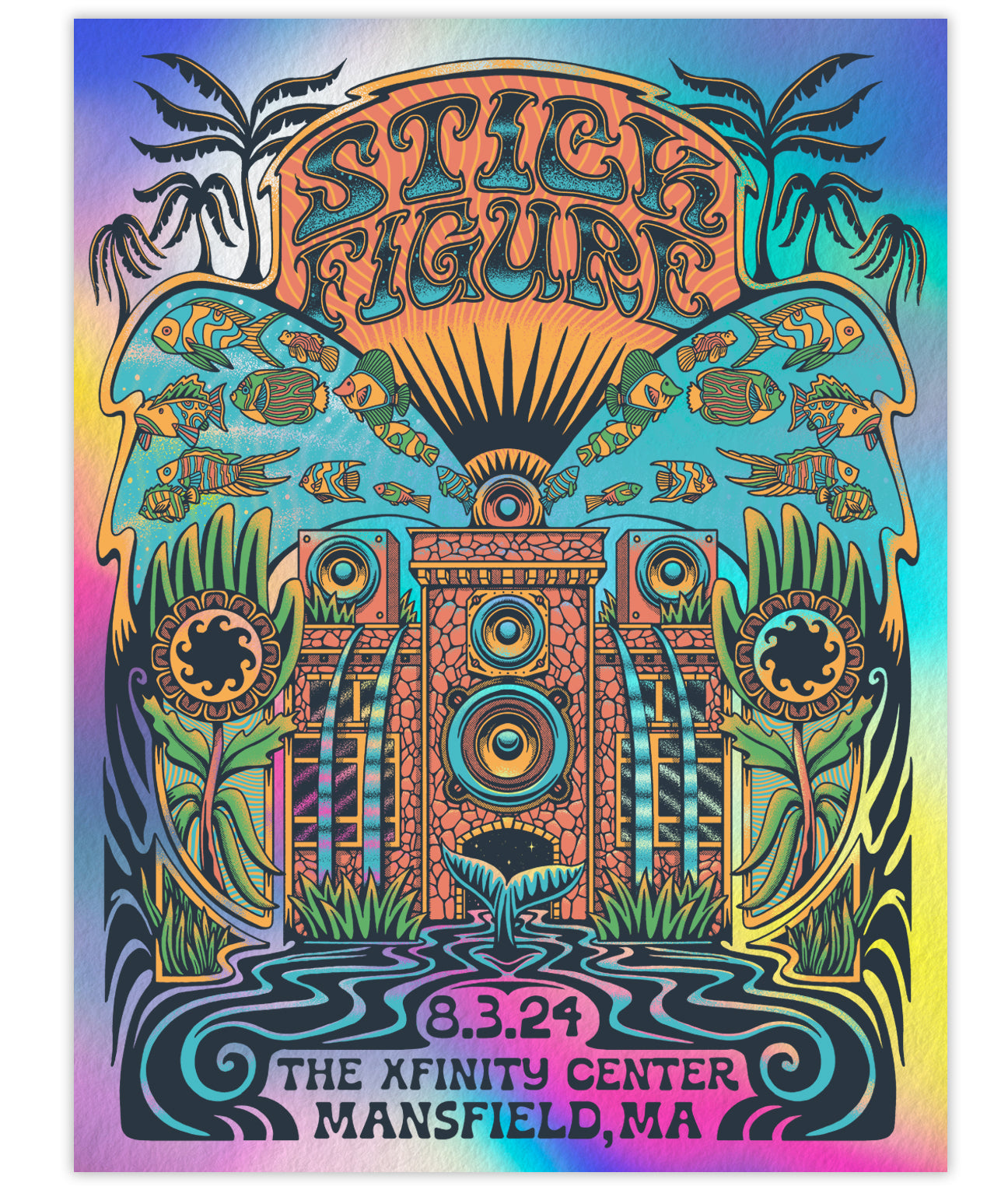 Mansfield, MA 8.3.24 Poster (Foil)