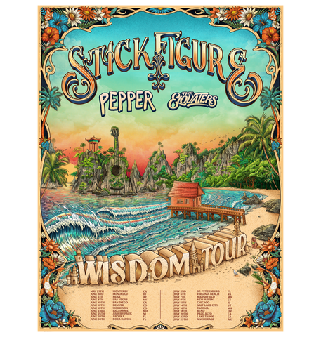 Wisdom Tour 2023 Poster