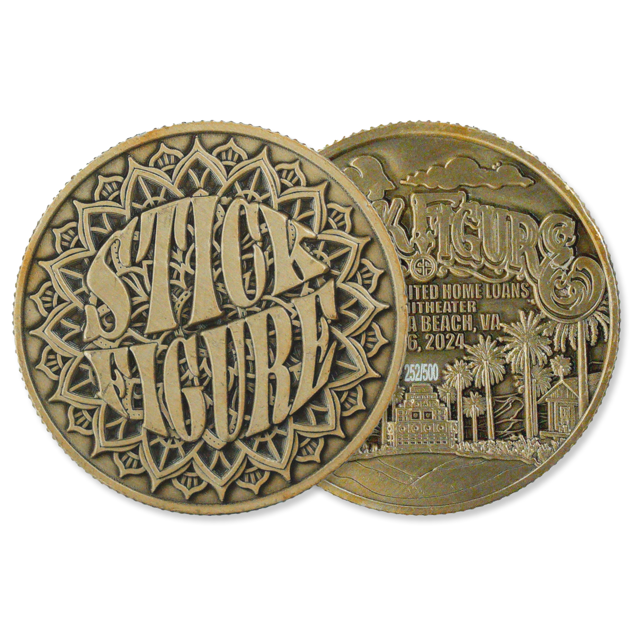 Stick Figure Collectible Challenge Coins