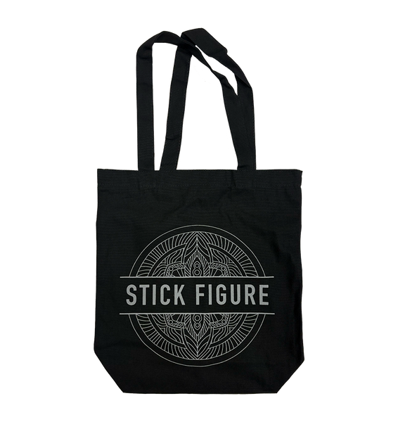 Stick Figure Canvas Bag