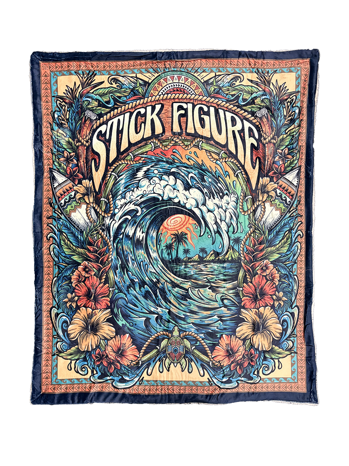 Surf Rider Fleece Blanket