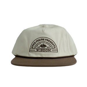 Natural Wisdom Hat (Natural & Brown)