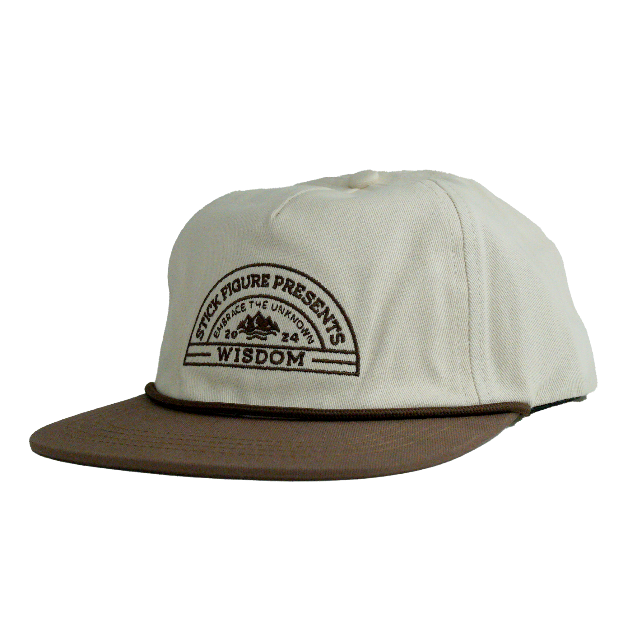 Natural Wisdom Hat (Natural & Brown)