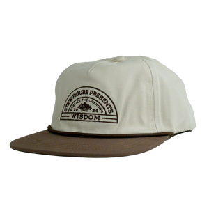 Natural Wisdom Hat (Natural & Brown)