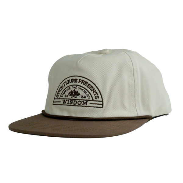 Natural Wisdom Hat (Natural & Brown)