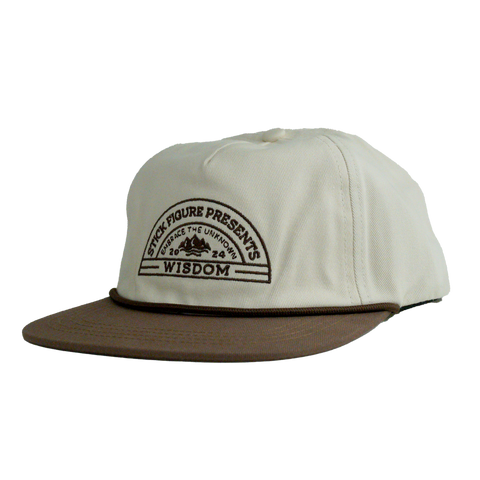 Natural Wisdom Hat (Natural & Brown)