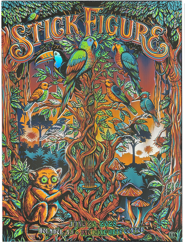 PNC Bank Arts Center - Holmdel NJ 6.20.2025 - Foil Poster