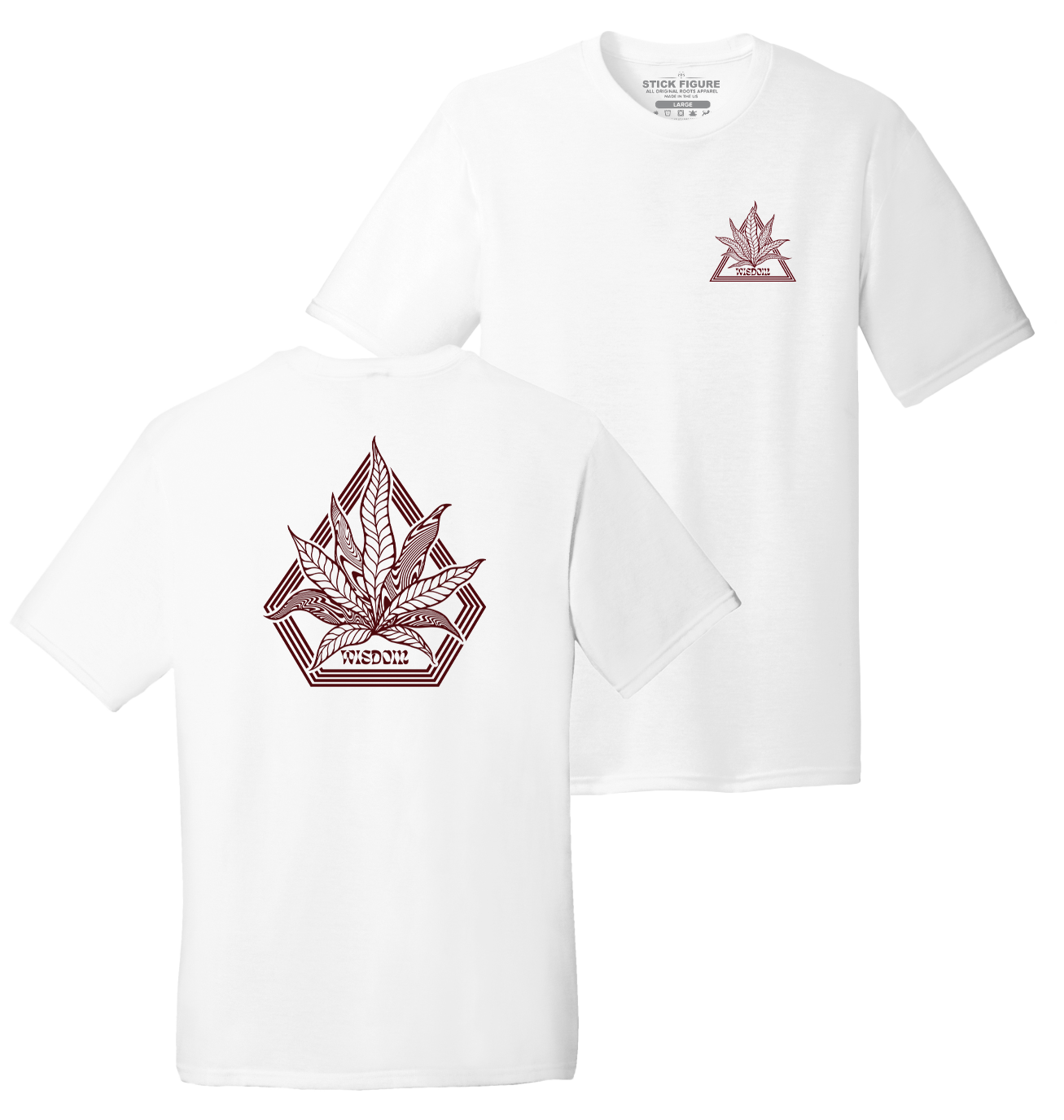 Infinite Roots Tee (White)