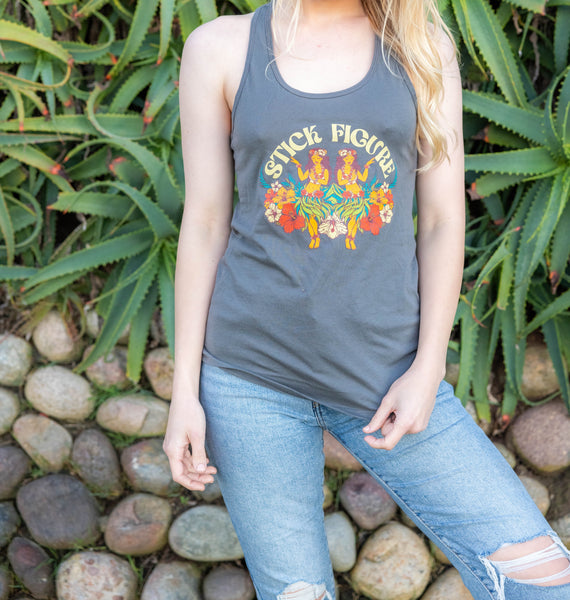 Women's Aloha Tank (Smoke Grey)