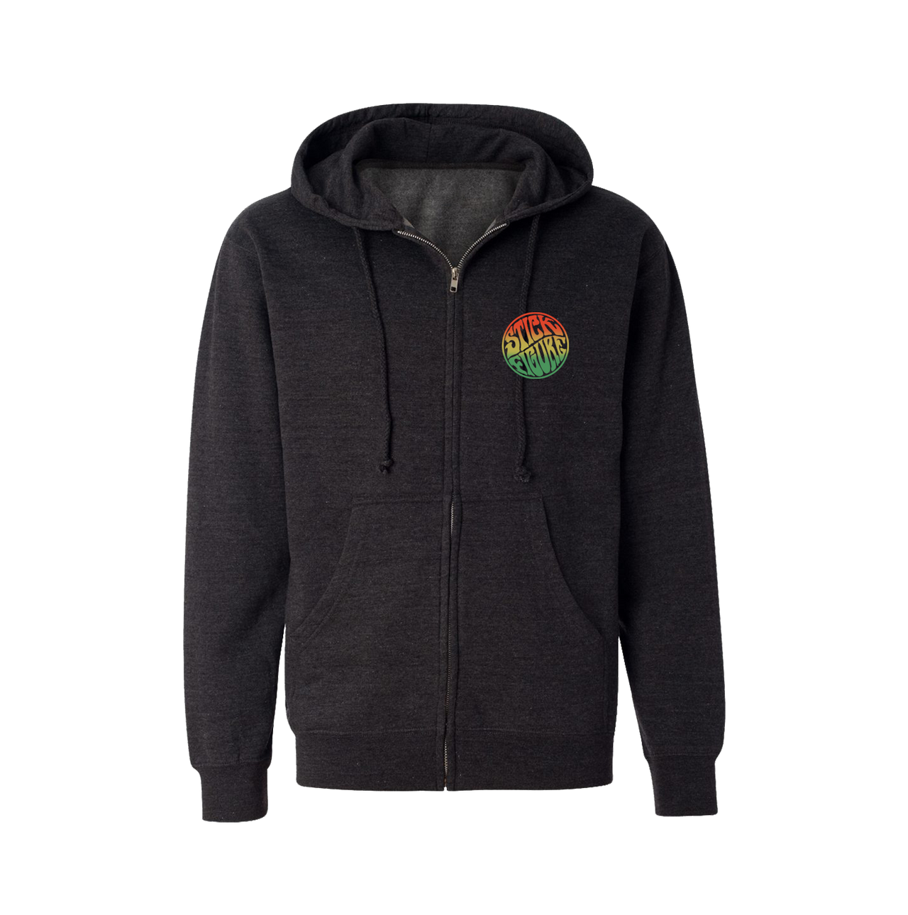 Rasta Phoenix Zip Hoodie