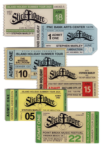 Ticket Stub Magnet
