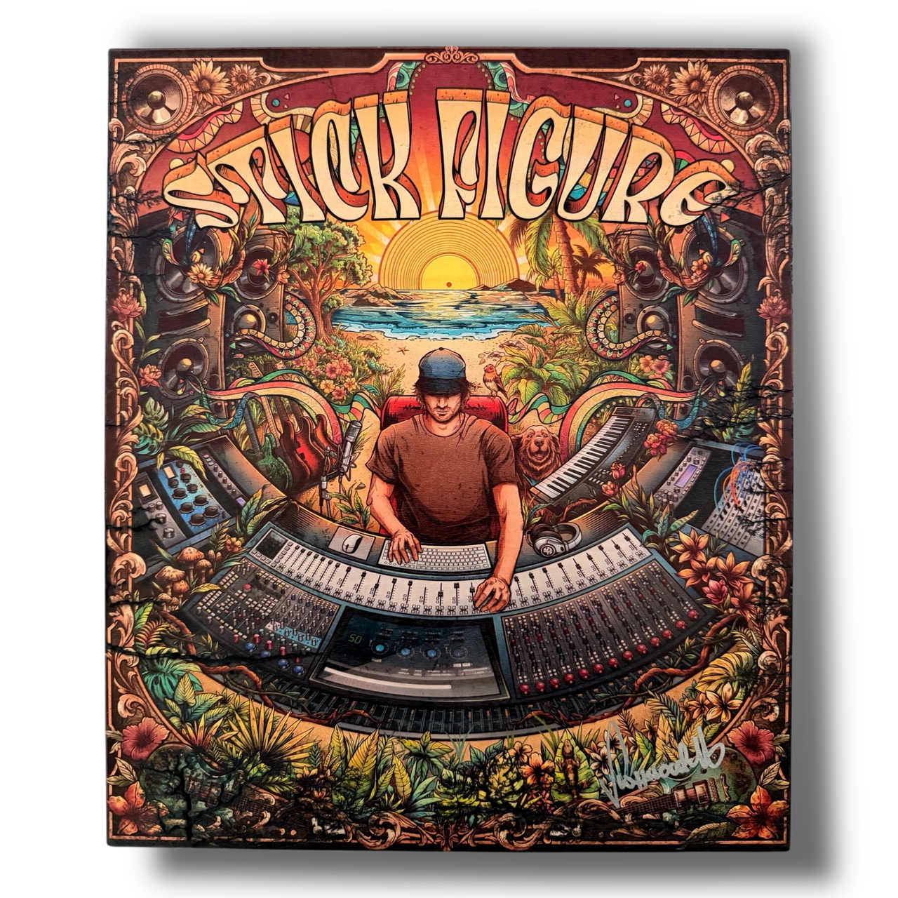 Limited Edition "Free Flow Sessions" Electric Woodburn - Signed & Numbered (Shipping Included)