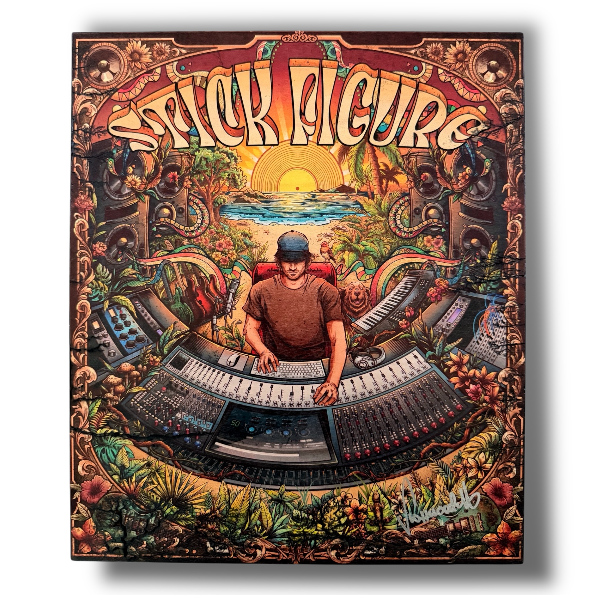 Limited Edition "Free Flow Sessions" Electric Woodburn - Signed & Numbered (Shipping Included)