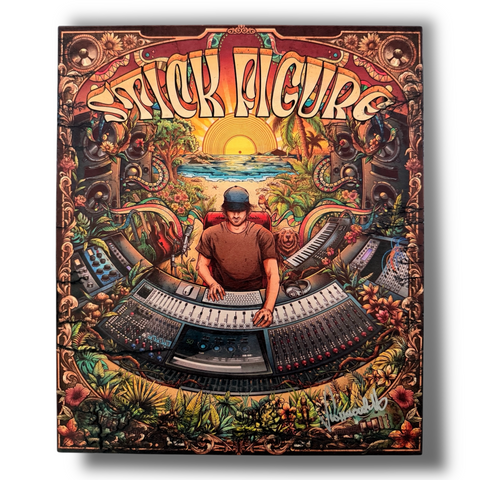 Limited Edition "Free Flow Sessions" Electric Woodburn - Signed & Numbered (Shipping Included)