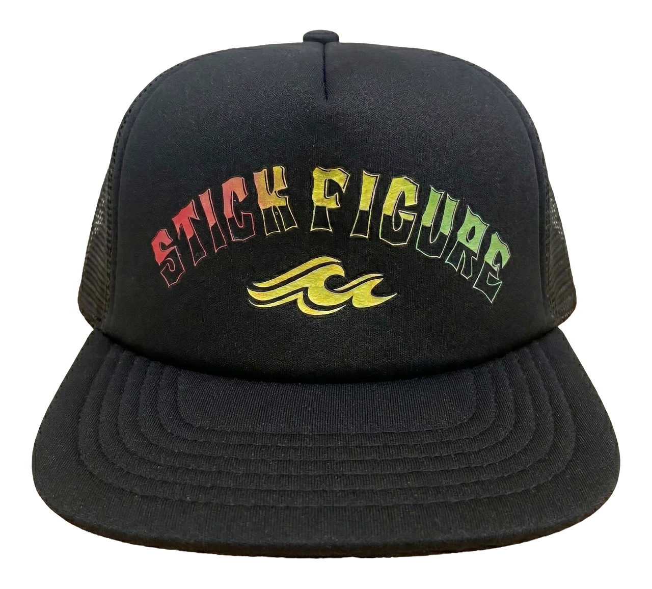 Rasta Wave Trucker Hat