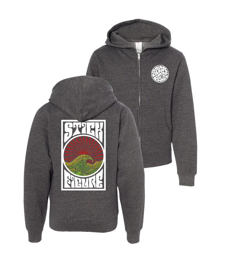 Rasta Sunrise Zip Hoodie