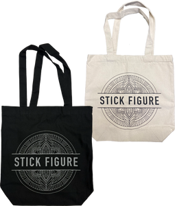 Stick Figure Canvas Bag