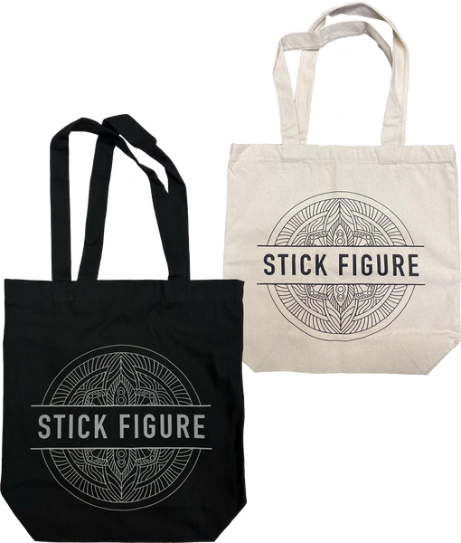 Stick Figure Canvas Bag