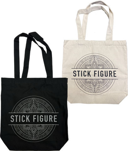 Stick Figure Canvas Bag