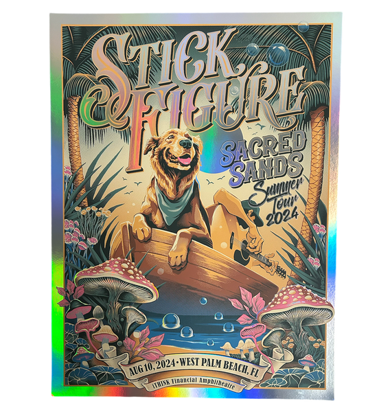 West Palm Beach, FL 8.10.24 (2 Options Available) Poster