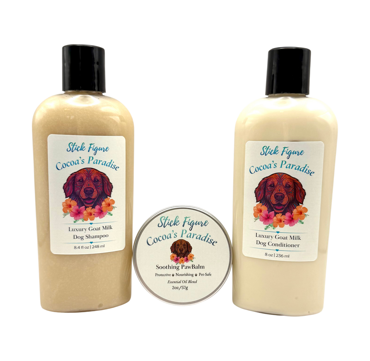 Cocoa's Paradise Pup Collection by Sacred Pines Apothecary
