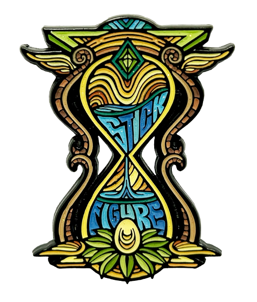 Hourglass Numbered Pin (2-Pin Blind-Packed)