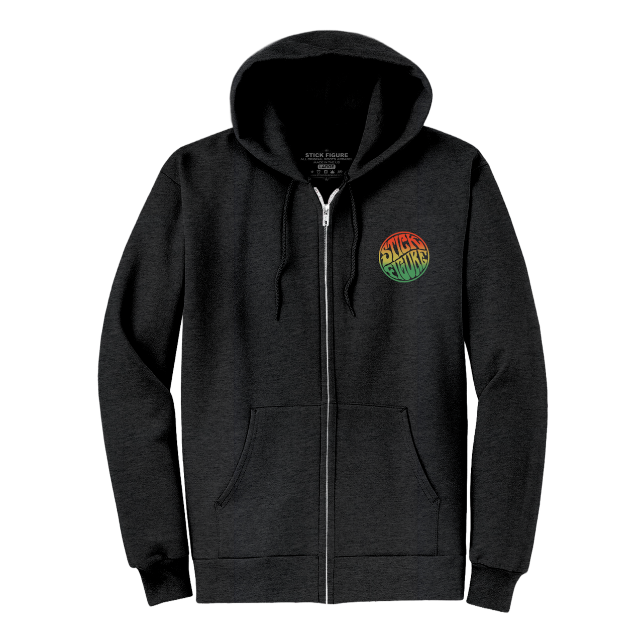 Rasta Phoenix Zip Hoodie