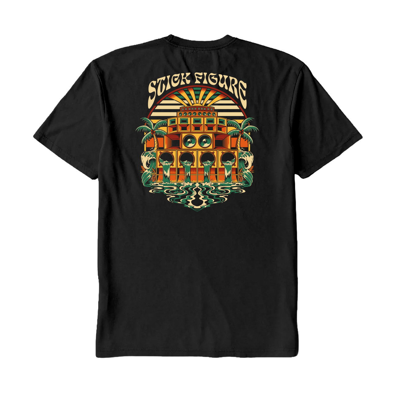 Sound System Tee (Black)