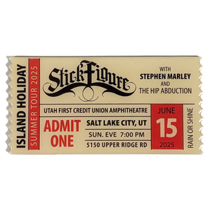 Ticket Stub Magnet