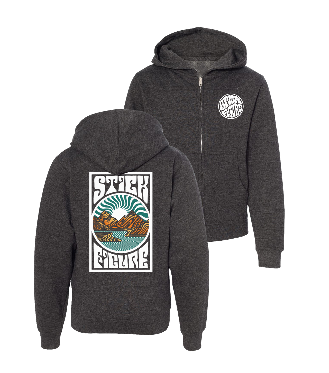 Youth Sunrise Zip Hoodie