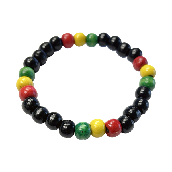 Rasta Beaded Bracelet