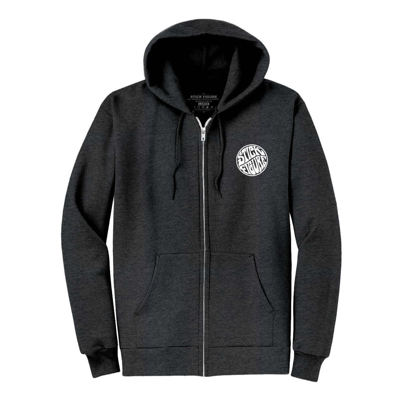 Sunrise Rasta Wave Zip Hoodie