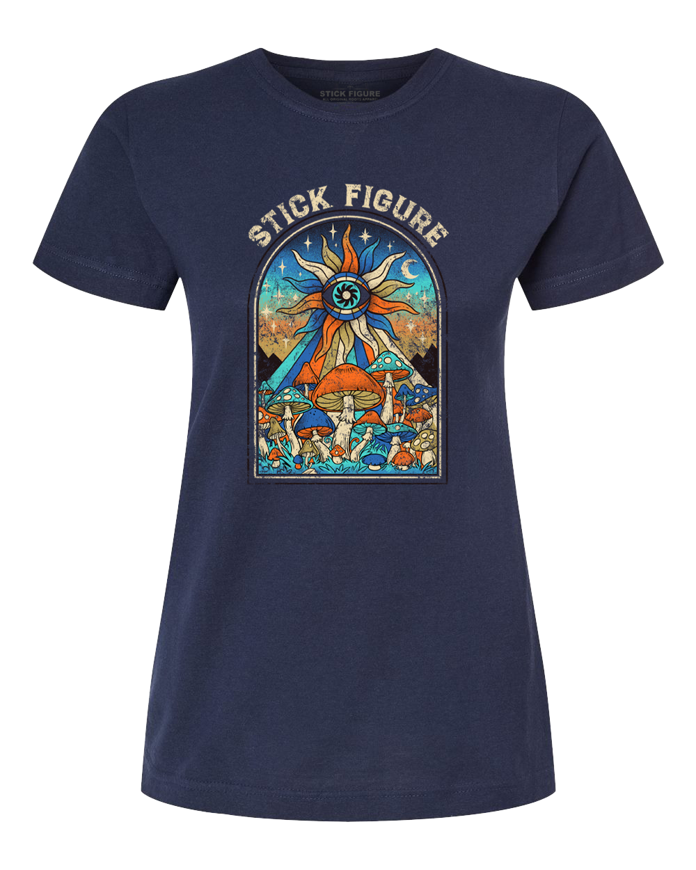 Womens Third Eye Sun Tee