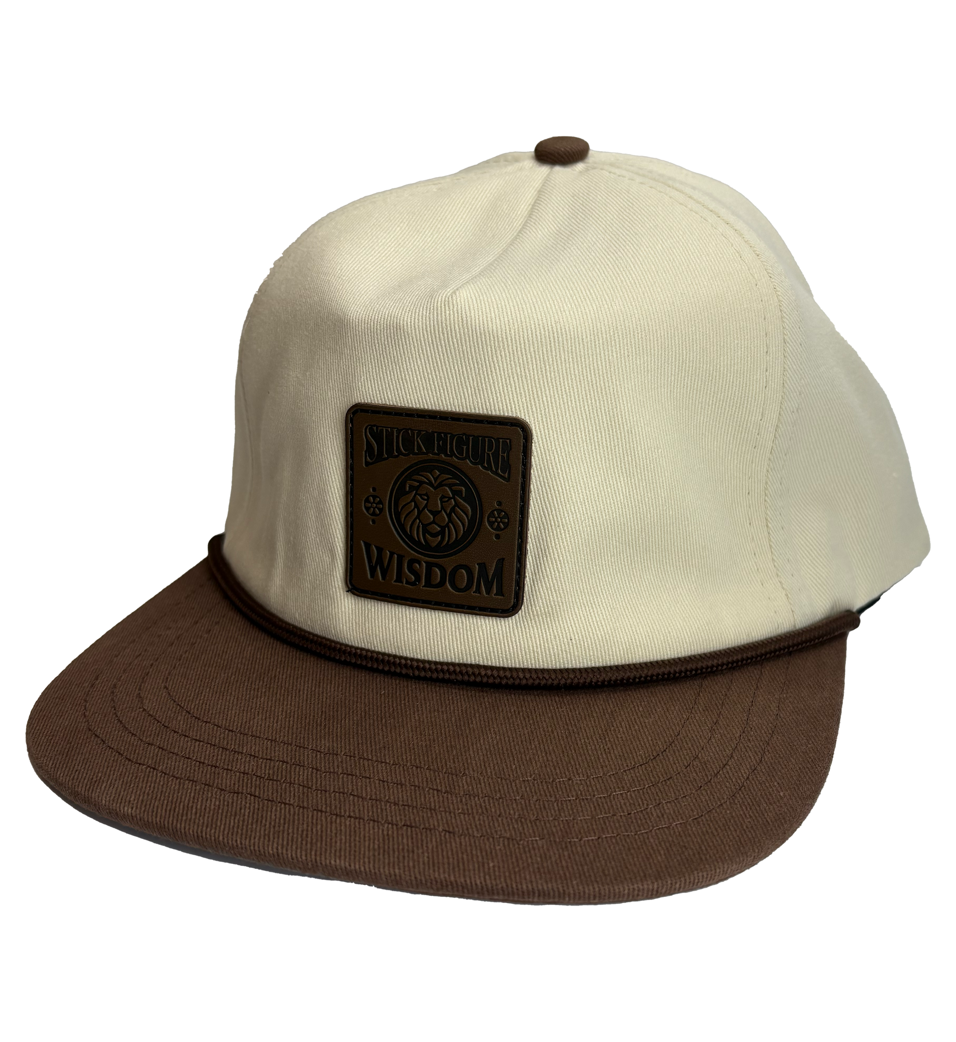 Wisdom Leather Patch Unstructured Hat