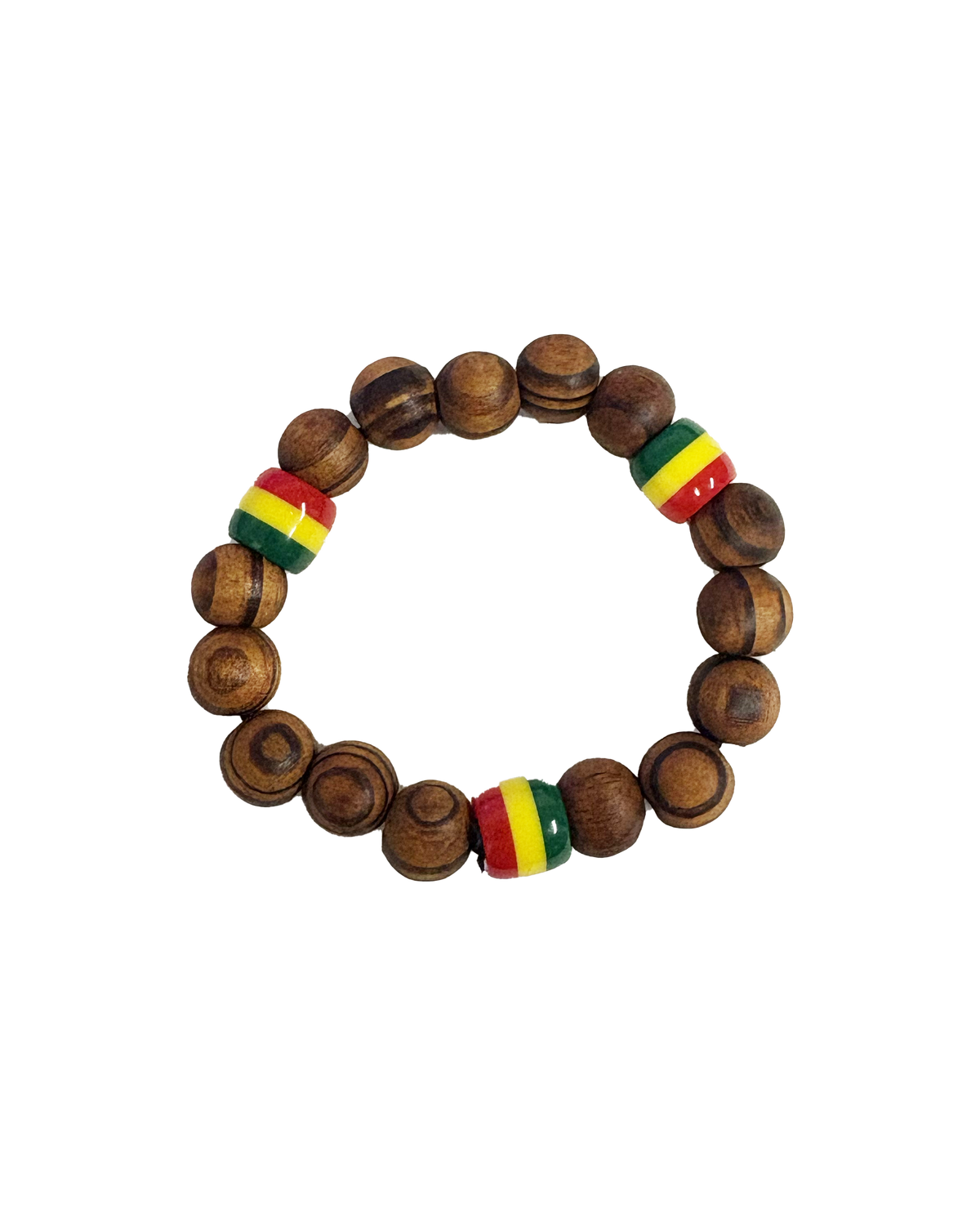 Rasta Beaded Bracelet