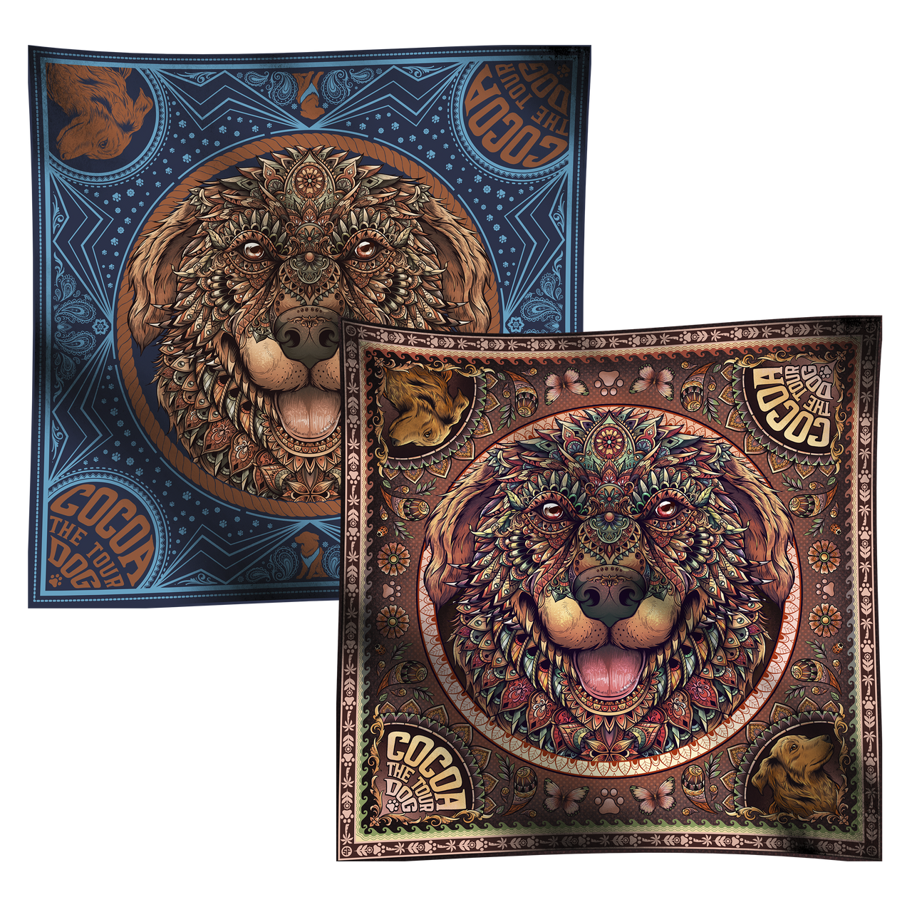 Cocoa Bandana (2 Color Options Available)