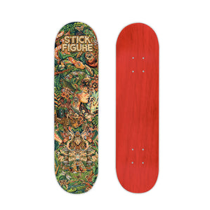 Heart of the Jungle Skate Deck
