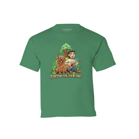 Cocoa Youth Tee (Green) [PREORDER]