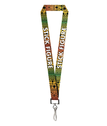 Rasta Gradient Lanyard
