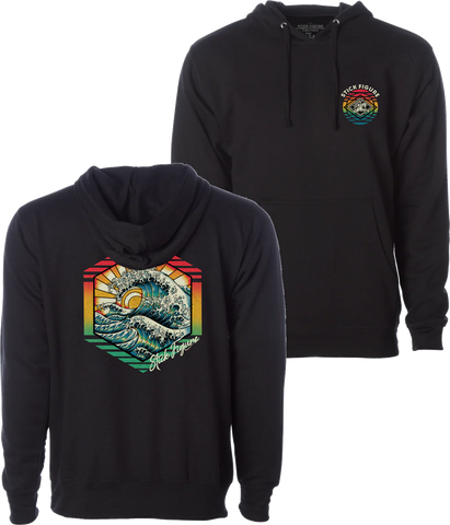 Riptide Hoodie (Black) [SMALL & MEDIUM ONLY]