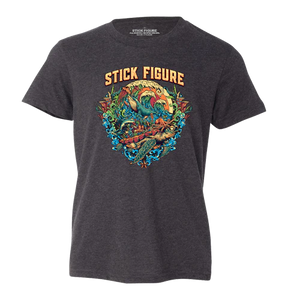 Youth / Turtle Tee (Grey) [YOUTH XL ONLY]