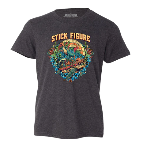 Youth / Turtle Tee (Grey) [YOUTH XL ONLY]