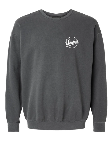 Embroidered Wisdom Crewneck (2 Options Available)